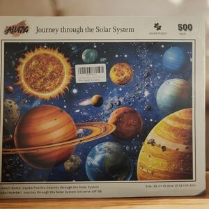 Journey Through The Solar System Puzzle 500 Pieces